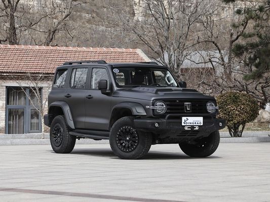 2025 4WD Energy Hybrid 3.0T Tank 300 SUV 500Nm 265KW 360Ps Gas Car met 105Km Pure Electric Range Zwart / Grijs Interieur