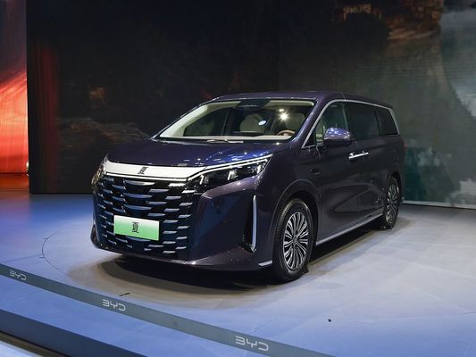 High Speed elektrisch voertuig 5 deuren 7 zitplaatsen BYD Xia MPV Nieuwe energie hybride gas auto